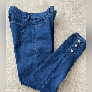 Loft high waist skinny jeans